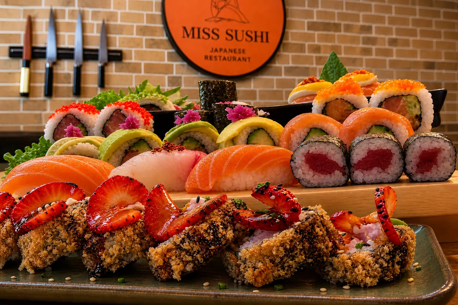 Seleção de sushi Miss Sushi